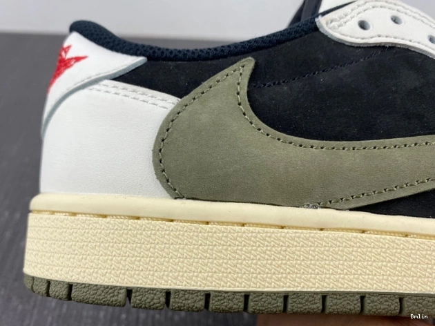 Bmlin Air Olive x OG Travis 1 DZ4137-106 Low WMNS Jordan Scott 0718